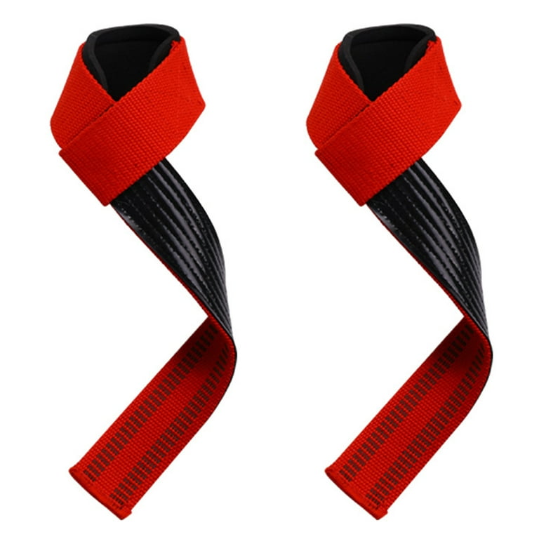 Lifting Straps, Hand Grip Support, Wrist Straps for Weightlifting,  Powerlifting, Strength Training 