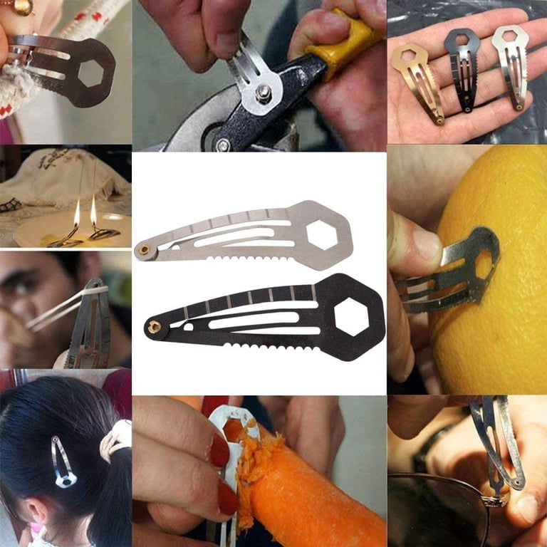 Multi Tool Tactical Hair Clips - Multi-Functional EDC  display picture 1