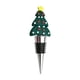 thumbnail image 2 of Adornos navideños, adornos navideños, regalos navideños, 1 tapón de botella de vino de resina con forma de árbol de Navidad, decoración para cenas y fiestas navideñas, regalo navideño, sellador de tap, 2 of 6