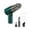 💖Black_New#109, variant on Wireless Car Vacuum Cleaner | Handheld Portable 4-in-1 Suction Blower & Inflator | 120W High-Power Motor | Quiet Operation | Nano Filter | USB Type-C | 1Pc 16x13cm