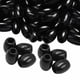 thumbnail image 1 of 100 cuentas de madera ovaladas, espaciadoras sueltas, barriles con agujero grande para rastas, collares, pulseras y proyectos de manualidades para el Negro, 1 of 8