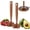 2PC, variant on Wooden Ground Beef Masher, 2026 Heavy Duty Meat Chopper for Ground Beef, Chicken and Beef Shredder Kitchen Utensil, Non-scratch Meat Grinder for Nonstick Cookware, For Tacos Chili Sausage (1PC)