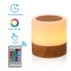 thumbnail image 5 of Luz de noche, lámpara táctil recargable para mesita de noche, mini luz de noche regulable con luz cálida y cambio de color, control remoto incluido, 5 of 5