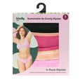 thumbnail image 2 of Kindly Yours Women’s So Comfy Micro Hipster Underwear, 4-Pack, Sizes XS-XXXL, 2 of 8