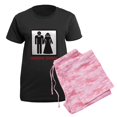 thumbnail image 5 of CafePress - Gameover Women's Dark Pajamas - Women's Short Sleeve Print T-Shirt and Pants Dark Cotton Pajama Set, 5 of 7