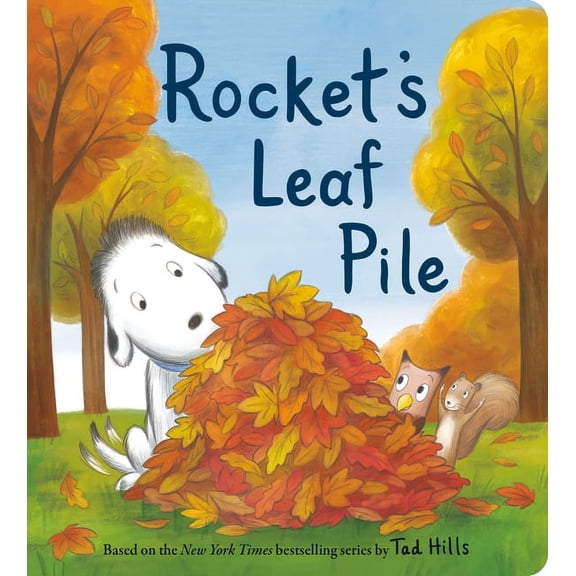 Rocket's Leaf Pile, (Board Book)