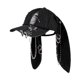 thumbnail image 4 of Gorra de béisbol con orejas de animal, regalo, gorra vaquera para primavera y verano, para mujeres y hombres, deportes y viajes. Orejas de conejo negras, 4 of 8