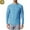 31 Light Blue, variant on guisaled Mens Long Sleeve Shirts Quick Dry Rash Guard Moisture Wicking Fishing Shirts Athletic Running Gym Workout Tee Shirts