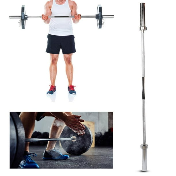 LYUMO 1.6M 500LB Steel Olympic Bar Fitness NonRackable LYUMO 1.6M 500LB Steel Olympic Bar Fitness NonRackable