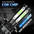 thumbnail image 3 of 2x H7 LED Headlight Bulbs Conversion Kit High Low Beam 8000K Blue Super Bright, 3 of 7