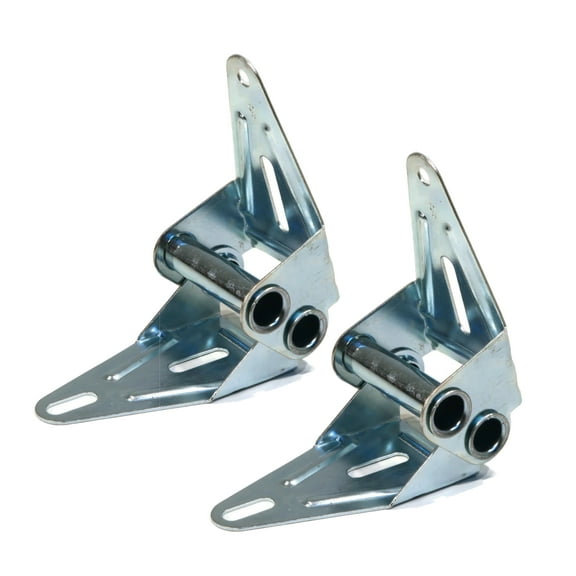 The ROP Shop 2-Pack - No. 3 Garage Door Hinges, 18 Gauge, To Connect 3rd & 4th Panel of Door