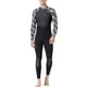 thumbnail image 2 of DivaSail Wetsuits Buceo Traje de buceo Hombre y traje de mujer Manga larga Pantalones largos Cuerpo completo Traje de baño completo Deportes transpirables Pieles de buceo Hombres Negro / blanco 【M】 seitruly OD003283-02, 2 of 7
