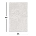 thumbnail image 5 of Lammaloe Chenille Bathroom Rugs Non Slip Bath Mat, 17x24 Ultra Absorbent, Bath Mats for Bathroom, Beige, 5 of 6
