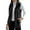 Black, variant on Gaexia Vest for Women Plus Size,Women Stand Collar Vest Outerwear Sleeveless Open Front Cardigan Cozy Layering Piece for Casual Fall Winter Fashion