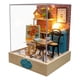 thumbnail image 2 of Casa de miniaturas,Mini casa de muñecas en miniatura,sala de estar de estilo moderno., de madera casa de muñecas casa familiar miniture,Festival Casa LED Decoración navideña Adornos Hugo Casa de miniaturas, 2 of 9