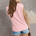 thumbnail image 4 of Hjtefg Girls' Summer Hooded Tee - Soft Short Sleeve Pocket Top | Comfortable Casual Wear for Beach, School & Play,Color: Pink Size: 9-10 Years, 4 of 5