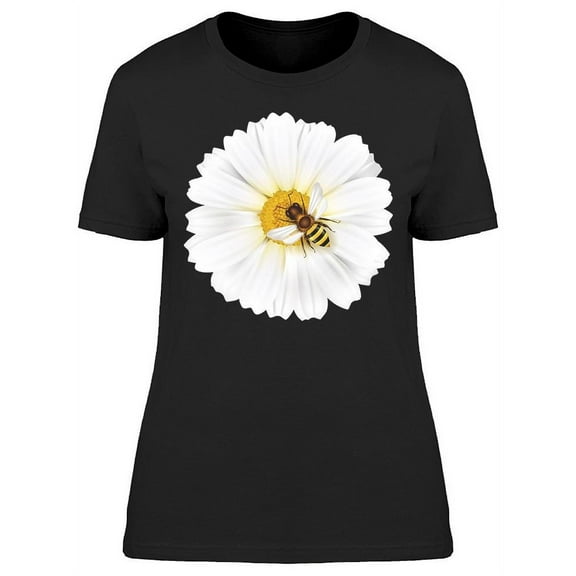 Bee, Posing In Chamomile T-Shirt Women -Image by Shutterstock, Female Small