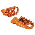 thumbnail image 1 of Warp 9 Oversized MX Foot Pegs Orange for KTM 505 SX-F 2007-2008, 1 of 1