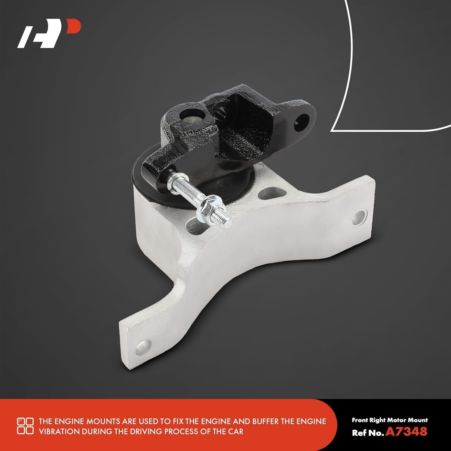 A-Premium 4PCS Engine Motor Mount and Transmission Mount Kit Compatible with Nissan Murano 2003 2004 2005 2006 2007, 3.5L, AWD, Automatic Transmission, Replace# 11270CN20B, 112108J100
