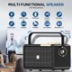 thumbnail image 3 of Altavoz Bluetooth SUPNIU L400 de 320 W con 2 micrófonos UHF, 3 of 8