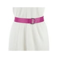 thumbnail image 4 of INSPIRE CHIC Ladies' Double D-Ring Buckle Belt Women Canvas Solid Color Waist Belts, 4 of 5