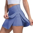 thumbnail image 5 of Ruyang Pleated Yoga Skirt for Women Anti Exposure Sports Skirt Training Fitness Quick Drying Tennis Skirt Skirt Pleated, 5 of 9