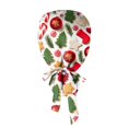 thumbnail image 6 of LTTVQM Christmas Scrub Cap for Women Men Working Cap with Sweatband Adjustable Tie Back Nurse Hats Head Cover, 6 of 6