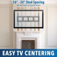 thumbnail image 6 of Mount-It! Tilt TV Wall Mount Bracket for 40-70 Flat Screen TVs Max VESA 850x450, 6 of 11