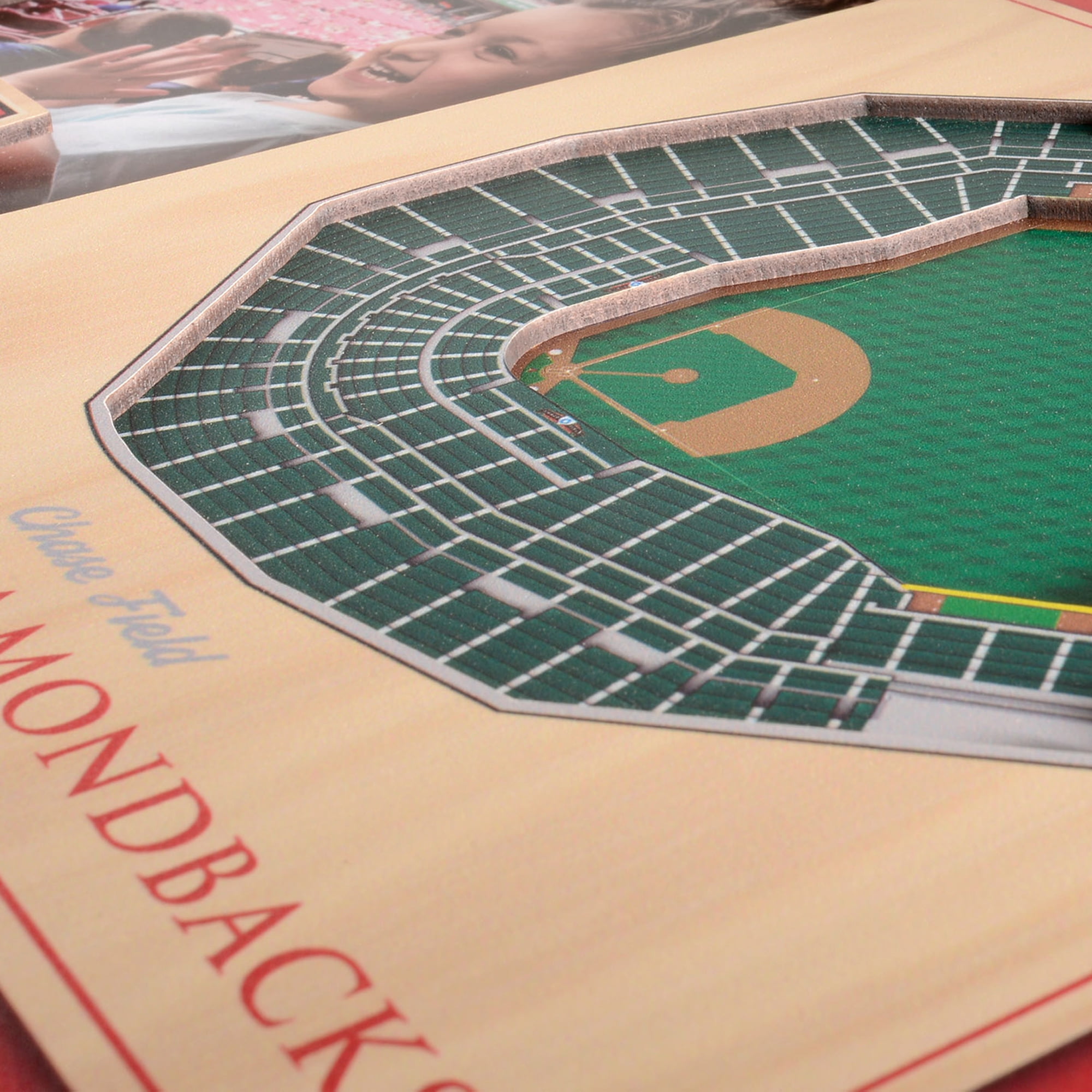 Fanpoint Arizona Diamondbacks 3D StadiumView Picture Frame