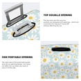 thumbnail image 5 of Lsque Daisies Flowers Printed Luggage Cover, Travel Luggage Protector,Scratch and Dirt Resistant, Fits 18-32 Inch Luggage - Medium, 5 of 9