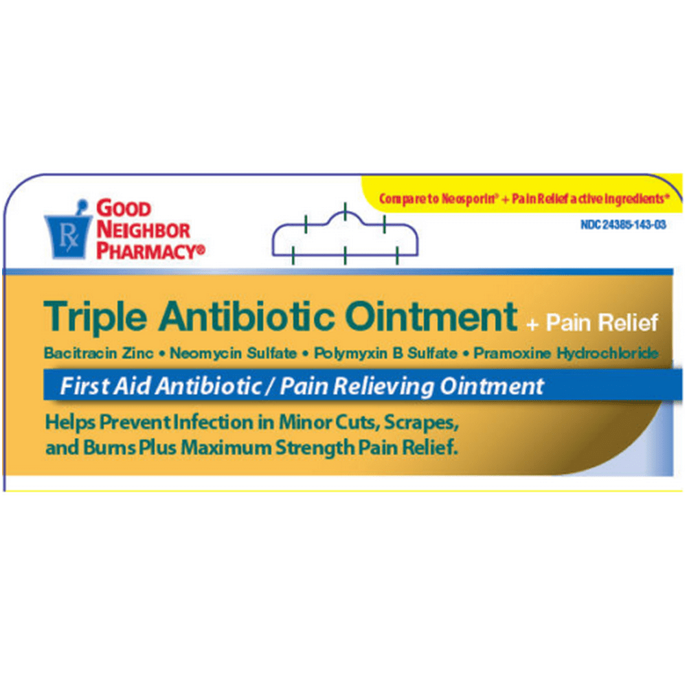 GNP Triple Antibiotic Ointment + Pain Relief 1 oz First Aid, Cuts