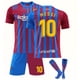 thumbnail image 1 of Nuevo 2021/2022 Camiseta de fútbol para niños 21 # F.de Jong 11 # O.dembele Camisetas de fútbol Conjunto de pantalones cortos / calcetines-10 Rojo-20 BmatwkZeng Bmatwk Jersey, 1 of 2