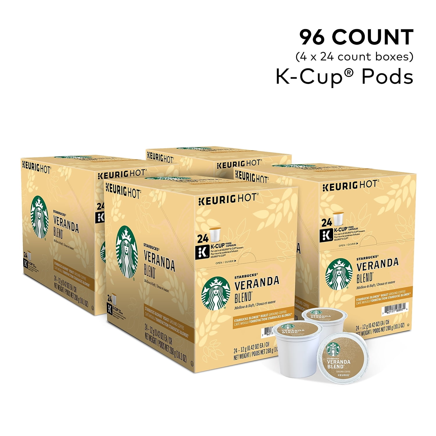 Starbucks Veranda Blend Coffee K-Cup 