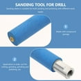 thumbnail image 3 of unbranded Sanding Drum Kit Azul Con De Esponja Para Pulir Y Lijar Con Taladro, 3 of 8