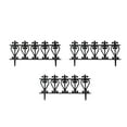 thumbnail image 3 of Flower Edging Panel, Animal Barrier Fence, Decorative Detachable Garden Edging Border, Garden Fencing for Park, Backyard Yard Balcony Garden 3Pcs vase, 3 of 8