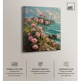 thumbnail image 2 of Ocean's Edge Flora Canvas Vivid Coastal Art by Art Remedy, Gallery Wrapped, 20" x 24", 2 of 7