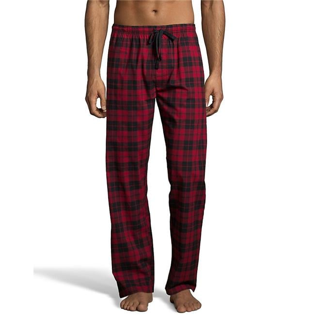 red plaid stretch pants