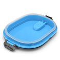 thumbnail image 5 of Product Category Tableware 2 - Sturdy Stainless Steel Lunch Bento Rectangular with Double Insulation for Students, 5 of 5