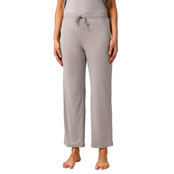 2 Pack 32 Degrees Women's Cool Lightweight Relaxed Fit Sleep Pant - Ghost Grey Heather - Medium