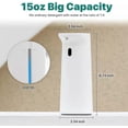 thumbnail image 2 of Automatic Soap Dispenser, Touchless Hands Free Soap Dispenser with Infrared Sensor, IPX4 Waterproof Automatic Soap Dispenser for Bathroom and Kitchen, 2 of 5