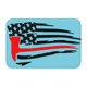 thumbnail image 1 of Alfombra de baño antideslizante súper suave con bandera estadounidense de líneas rojas finas para baño, cocina, dormitorio, hogar, alfombra de piso de 15,75 x 23,62 pulgadas, 1 of 6