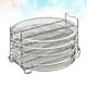 thumbnail image 5 of WORGEOUS 1 Set 5 capas Rack de deshidratador Rack Frey Cooker Rack Accesorios de acero inoxidable Compatible con Ninja Grill 6.5 cuartos y 8 cuartos (color variado), 5 of 8