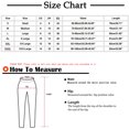 thumbnail image 3 of Pantalones Capris con cordón para mujer, pantalones pitillo de cintura elástica sueltos con cordón estampado informal de verano a la moda Odeerbi ODB-2, 3 of 9