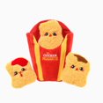 thumbnail image 1 of Hugsmart Chicken Nuggets Dog Interactive Toy, 1 of 4