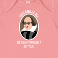 thumbnail image 4 of Inktastic To Thine Own Self Be True Shakespeare Boys or Girls Baby Bodysuit, 4 of 5
