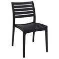 thumbnail image 4 of Ares Resin Square Dining Set with 4 Chairs Black, 4 of 4