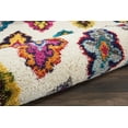 thumbnail image 6 of Nourison Moroccan Casbah Bohemian Ivory/Multicolor 2'3" x 8' Area Rug, (2x8), 6 of 7
