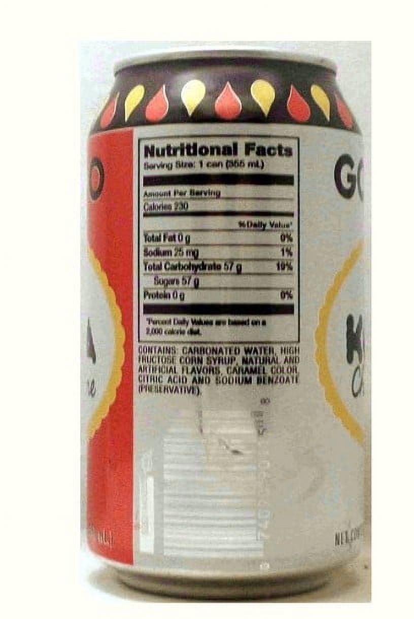 Good O Kola Champagne Soda 12 Fl Oz Cans(Pack of 6)