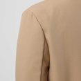 thumbnail image 3 of Vedolay Womens Jackets Women's Casual Work Blazers Open Front Long Sleeve Fashion Slim Fit with Pockets,Khaki XXL, 3 of 5