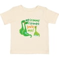 thumbnail image 3 of Inktastic My Grammy and Grandpa Love Me Grandson Dinosaur Boys Baby T-Shirt, 3 of 5